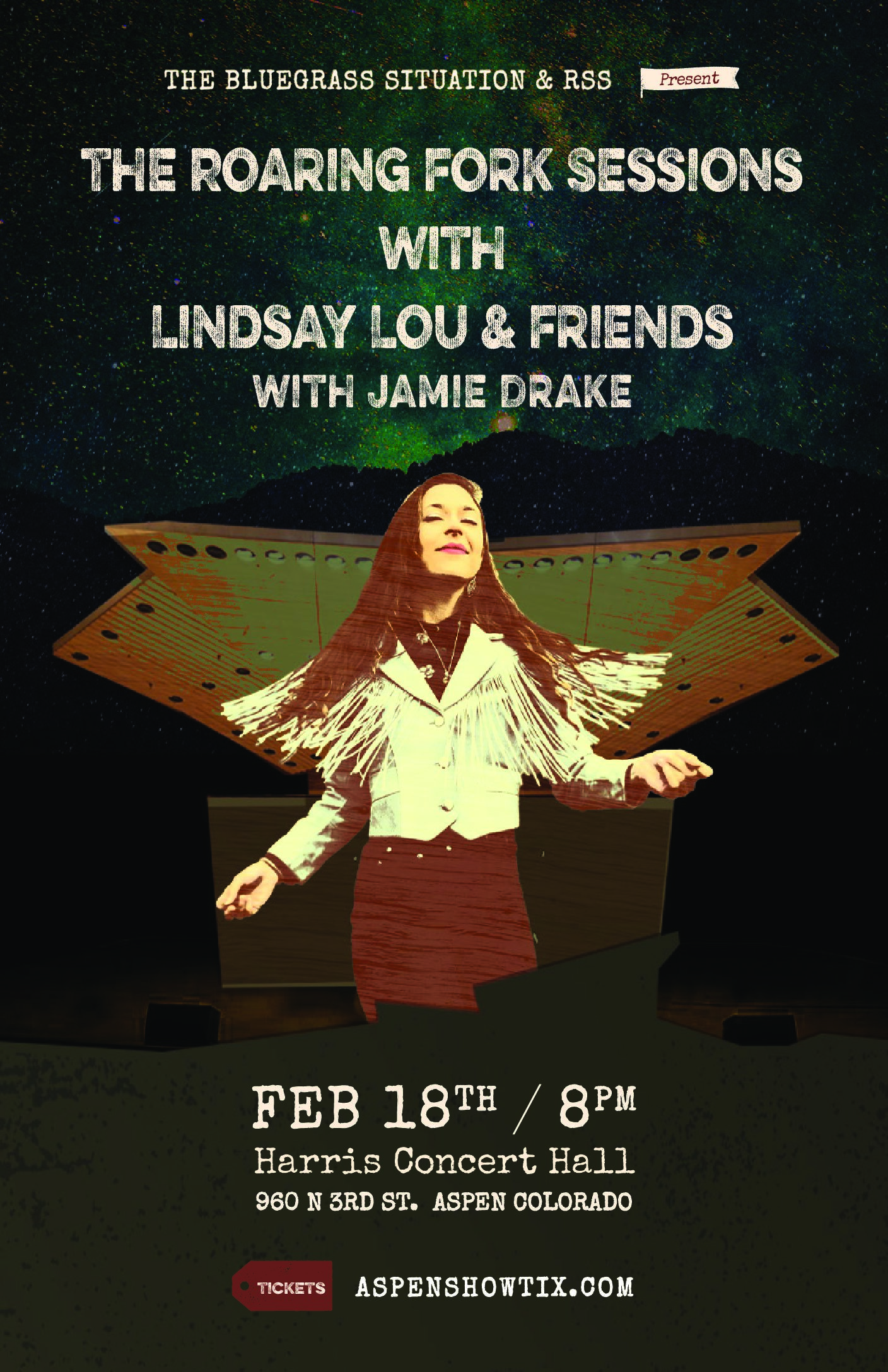 Featured image for “Past Show – Lindsay Lou & Friends with Jamie Drake”